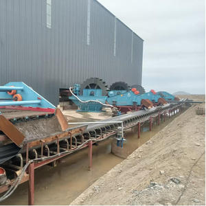 Máy giặt cát tích hợp với màn hình và Máy nạo vét Thùng hydrocyclone có các thành phần bánh răng động cơ cốt lõi để tách khoáng - Product Image 2