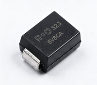 Diode TVS bidirectionnelle SMBJ6.8CA 600W de puissance de pointe, montage en surface, en stock
