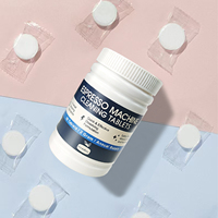 Nettoyant pour machine à café Oradess, dégraissant en comprimés solides, extrait de thé vert pour un antioxydant naturel, nettoyage en profondeur, utilisation rapide et efficace