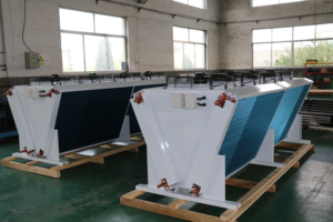 Condenseur de type V refroidi par air Tianyicool <span class=keywords><strong>FNV</strong></span> personnalisé de haute qualité pour les industries de vente au détail, état neuf, chambres froides - Product Image 3
