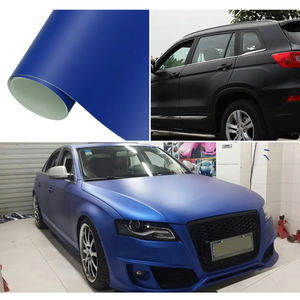 <span class=keywords><strong>Film</strong></span> de protection pour voiture en PVC bleu fumé de style diamant, effet de changement de couleur, anti-rayures, design en rouleau, pour une protection quotidienne de la voiture - Product Image 2