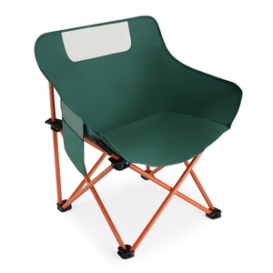 Silla de Camping Plegable Ligera de Tela Oxford para Exteriores, Ideal para Picnics, Pesca, Jardín y Senderismo - Product Image 1