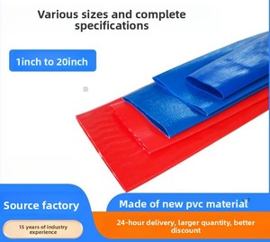 Manguera de Descarga de Agua Plana de PVC de Alta Calidad, 50mm 51mm 52mm, para <span class=keywords><strong>Riego</strong></span> Agrícola - Product Image 2