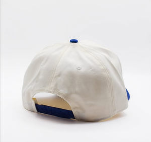 Logo personnalisé brodé Snapback Cap haut profil bord incurvé un cadre Sport 5 panneaux deux tons Baseball Hat Cap Injae vina - Product Image 4