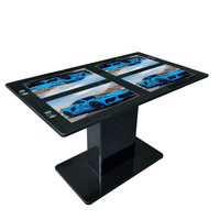Écran tactile LCD PCAP populaire Android Windows tout en un Table tactile multi-écrans pour les cafés