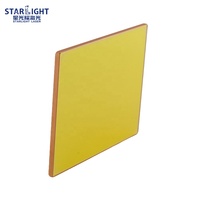 Combinateur de faisceau laser CO2 ZnSe 10,6 μm, 45 °   Miroir dichroïque rectangulaire à haute réflexion pour l'alignement 450-700 nm