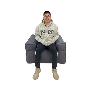 Canapé pouf moyen avec remplisseur d'éponge Sac <span class=keywords><strong>de</strong></span> meubles Canapé paresseux Fauteuil <span class=keywords><strong>de</strong></span> canapé bouffant Fauteuil - Product Image 4