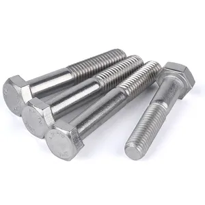 Hot dip galvanized ASTM A325 A490 heavy hex structural bolt with ISO certified