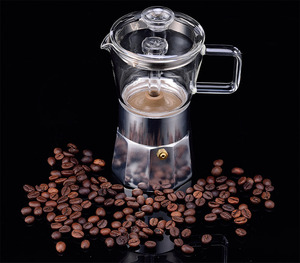 Cafetera exprés de alta calidad vendedora caliente Cafetera italiana Moka Cafetera - Product Image 4
