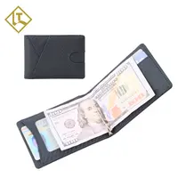 USA Markt Amazon Bestseller Minimalist Front Pocket Wallet Leder RFID Blocking Slim Wallet Geld klammer