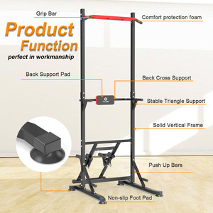 Torre de Entrenamiento Multifuncional Hyland 2026, Barra de Dominadas y Estación de Flexiones con Ajuste de Niveles, Gran Venta - Product Image 2