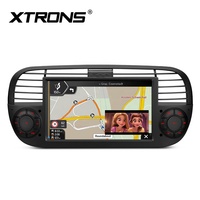 XTRON 7 pouces Octa Core 64 Go Écran IPS EQ DSP Interface utilisateur multiple Navigation Android Autoradio pour Fiat 500