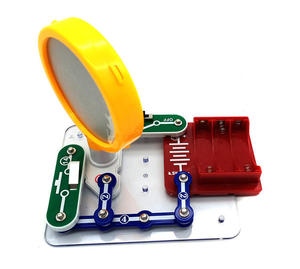 Kit STEM DIY Miroir Infini Blocs de Construction Électroniques Modulaires Expérience d'Optique Visuelle Boîtier de Circuits Sûr Sans Soudure - Product Image 5