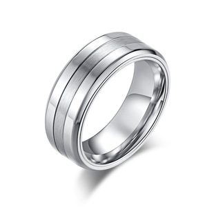 Anillo minimalista de titanio mate para hombre, éxito de ventas transfronterizo y ideal para Instagram, un accesorio de moda para el día a día. - Product Image 1
