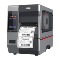 Imprimante d'étiquettes industrielle HPRT IQ4 203dpi/300dpi Noir et blanc Imprimante thermique à transfert de codes-barres autocollante