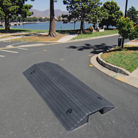 Protecteur de bosse de vitesse 1 canal protecteur de câble en plastique Bosses durables pour une application routière