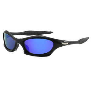 Nuevas gafas de sol de ciclismo antivaho UV400 de moda transfronterizas con marco semimetálico de correa ajustable para hombres - Product Image 5