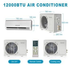เครื่องปรับอากาศแบบติดผนัง 12000 บีทียู ชุดสมบูรณ์แบบสำหรับแอฟริกา ใช้ในเชิงพาณิชย์และที่บ้าน เทคโนโลยีดีซี ระบบทำความเย็นอย่างมีประสิทธิภาพ - Product Image 4