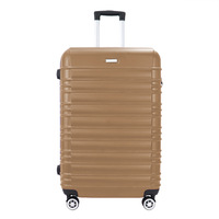 Ensemble de bagages de voyage de luxe 20 pouces en ABS, personnalisable avec logo, pour hommes et femmes, avec chariot en alliage – Fabrication OEM