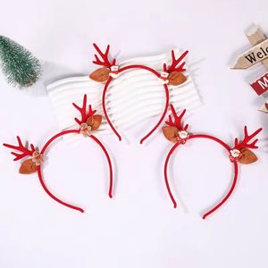 Serre-tête de Noël pour enfants, motif printanier, personnalisable, en tissu, pour décorations de fête, design tendance - Product Image 1