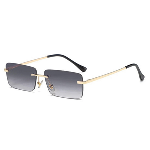 Gafas de Sol NOVISON Rectangulares con Montura Completa, Modelo 2026, Retro, para Mujer, Diseño de Moda, Protección UV400, Metálicas, Personalizables - Product Image 1