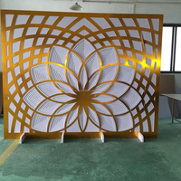 Amina Craft – Nouvelle conception personnalisée de toile de fond de scène en PVC pour décoration de mariage