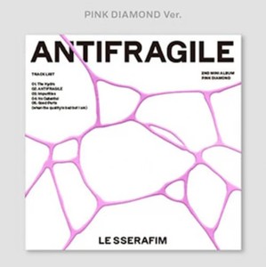 LE SSERAFIM - 2º Mini Álbum [ANTIFRAGILE] (Versión COMPACTA) Álbum de Fotos con Pósteres y Pegatinas de CD K-Pop - Product Image 2