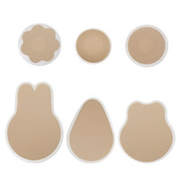 Nouveaux cache-tétons jetables en nylon style oreilles de lapin, anti-affaissement, ultra-fins, respirants, invisibles pour femmes