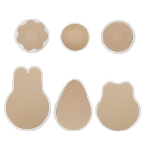 Nuevas Cubrepezones Desechables de Nailon <span class=keywords><strong>con</strong></span> Diseño de Oreja de Conejo, Antideslizantes, Ultrafinas, Transpirables, Sin Costuras, Invisibles para Mujer - Product Image 5