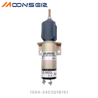 Vanne solénoïde 1504-12C2U1B1S1 pour commande d'arrêt de moteur Lister Peter Perkins 12V DC