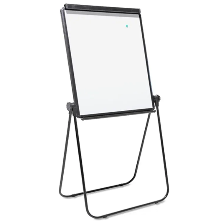 60x90cm renkli U hareketli çocuk metal standı sunum şövale mobil manyetik beyaz tahta beyaz tahta flip chart