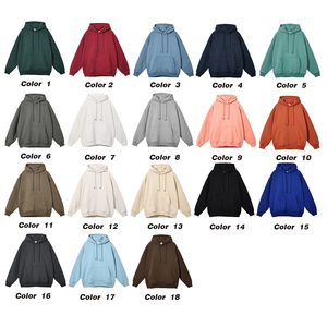 Sudadera con Capucha Oversize de Forro Polar Grueso para Hombre, Estampado DTG Personalizado, Estilo Hip-hop Urbano, Color Negro, de Invierno - Product Image 4