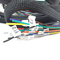 Pabrik Pabrik Kualitas Kustom Molex 24pin Konektor Kawat Harness 1/2 Kabel Perakitan