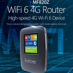 कार्बोर एमएफ820z 4g lte cat6 वाईफाई राउटर सिम कार्ड स्लॉट के साथ 3000Mah बैटरी वायरलेस 4G वायरलेस राउटर - Product Image 2