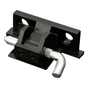 Bisagras Desmontables Negras <span class=keywords><strong>para</strong></span> Puertas de Armarios de Distribución Industrial, Soldadura por Torsión, Panel Eléctrico Metálico Oculto, Modelo CL018 - Product Image 1