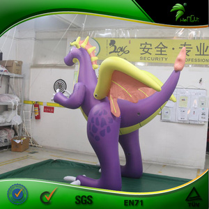 Tím Khủng Long Có Thể Thổi Phồng, Ginat Inflatable Rồng Khủng Long - Product Image 5