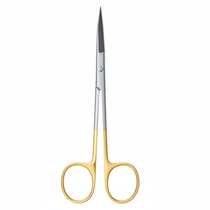 Goldmann Fox 13cm Steel General Surgery Scissors <b>Tungsten</b> Carbide Inserts Manual Reusable CE Certified GRAYROCKS ENTERPRISES - Product Image 2
