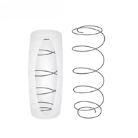 1.8mm diamètre de fil d'acier Mini unité de ressort hélicoïdal de poche sans colle avec noyau de matelas canapé compressif meubles de lit en mousse enroulable