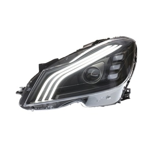 Faros Delanteros LED de Repuesto Estilo Maybach de 12 V para Clase C W204 2011-2014 C180, 50 W, 4000 Lúmenes, 5000 K, 12 V - Product Image 2