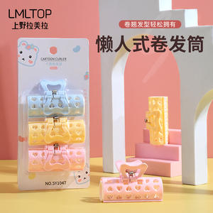 LMLTOP Cartoon Hair <b>Curlers</b> 3-Pack <b>No</b> <b>Heat</b> Styling Clips For Girls SY1047 - Product Image 2
