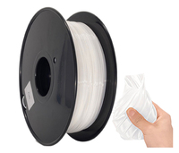 Filament d'imprimante 3D TPU 1 kg, diamètre 1,75 mm, marque GUCAI3D, service de moulage, longueur 345 m, tolérance +/-0,02 mm