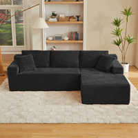 En Stock en EE. UU. para Dropshipping Juego de Sofás para Sala de Estar a la Venta Sofá sin Estructura Comprimido al Vacío Muebles Sofá Cama Comprimido