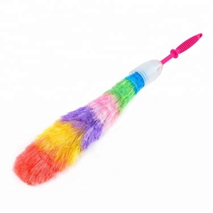 Époussette <span class=keywords><strong>plumeau</strong></span> de nettoyage pp synthétique plume flexible <span class=keywords><strong>en</strong></span> plastique couleur <span class=keywords><strong>arc</strong></span>-<span class=keywords><strong>en</strong></span>-<span class=keywords><strong>ciel</strong></span> à la maison - Product Image 4
