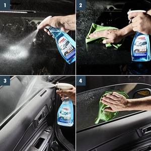 Nettoyant pour pare-brise de voiture Sonax Xtreme Glass Clear 500 ml avec eau déminéralisée pour un nettoyage intérieur et extérieur sans résidus - Product Image 3