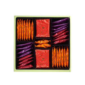 350g bánh quy đóng hộp với hương vị trứng ngọt ngào Vàng Hokkaido ngàn lớp sắc nét bướm bánh quy Cranberry - Product Image 2