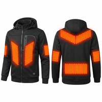Chaqueta Térmica Lavable para Hombre Talla Grande, Chaqueta de Alta Calidad con Bolsillo Incorporado, Chaqueta de Trabajo para Eventos, Seguridad y Pesca