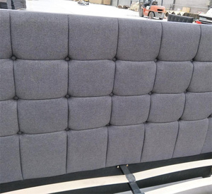 Cama de reinas de cuero, almacenamiento moderno <span class=keywords><strong>y</strong></span> contemporáneo, tamaño king size - Product Image 3