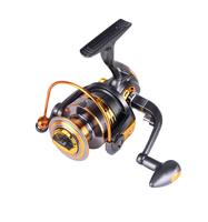 Vente en gros de moulinet de pêche à roulement en acier inoxydable d'eau douce salée moulinet de carpe bobine en métal DB500-6000 (B06)
