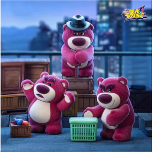 52TOYS Strawberry Bear Fan <span class=keywords><strong>para</strong></span> Caja Sorpresa, Peluche Hecho a Mano, Adorno Moderno, <span class=keywords><strong>Regalo</strong></span> con Embalaje <span class=keywords><strong>Original</strong></span> <span class=keywords><strong>para</strong></span> Unisex, Festival - Product Image 3