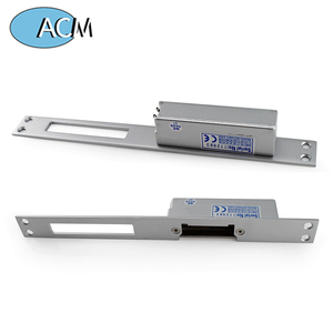Verrou électrique 12V à sécurité renforcée, panneau long, type européen étroit, gâche électronique réglable pour système de contrôle d'accès de <span class=keywords><strong>porte</strong></span> - Product Image 4